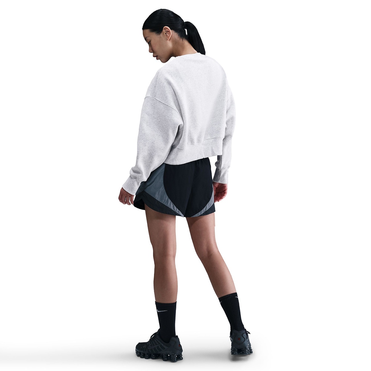 ナイキ ウィメンズ NSW フェニックス フリース L/S クルー OOS