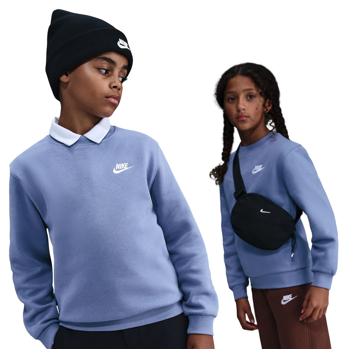 ナイキ YTH NSW クラブ LBR フリース L/S クルー