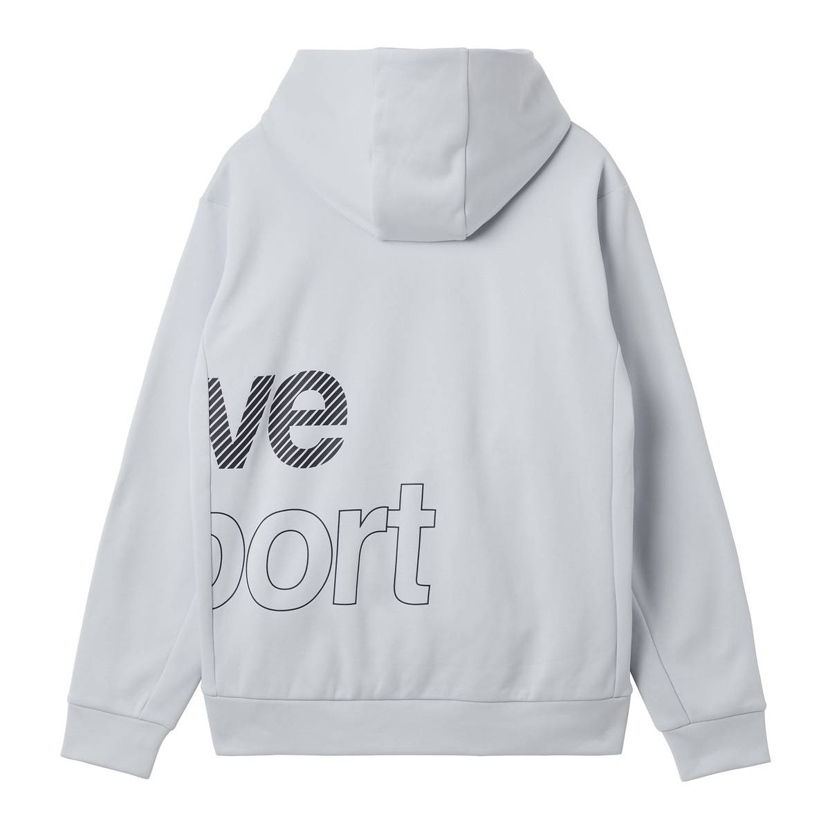 ビックロゴ 裏起毛スウェットフーディー