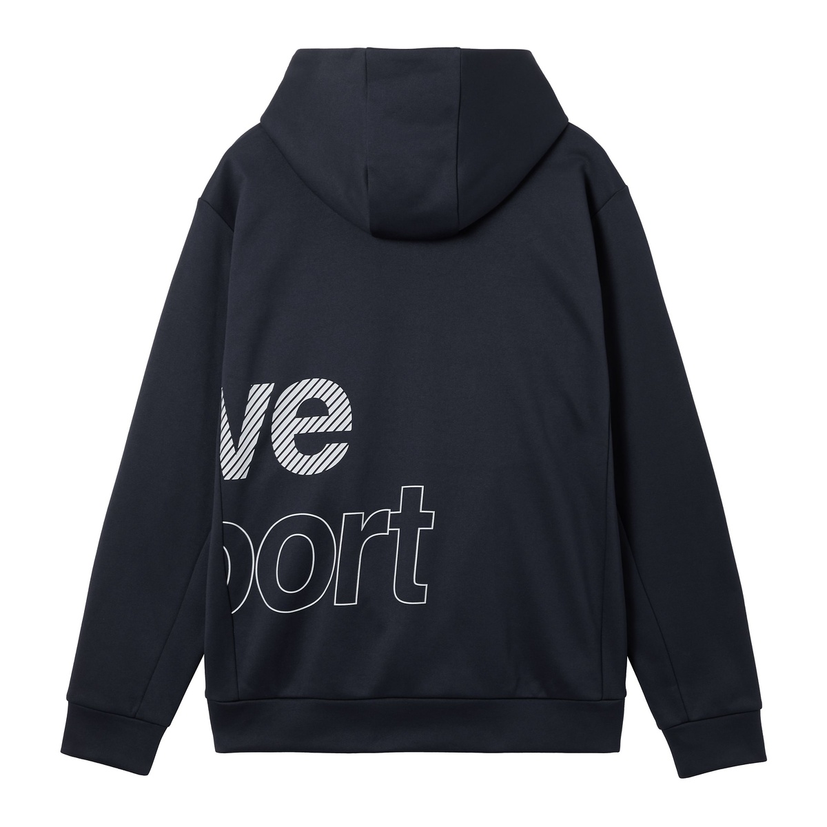 ビックロゴ 裏起毛スウェットフーディー