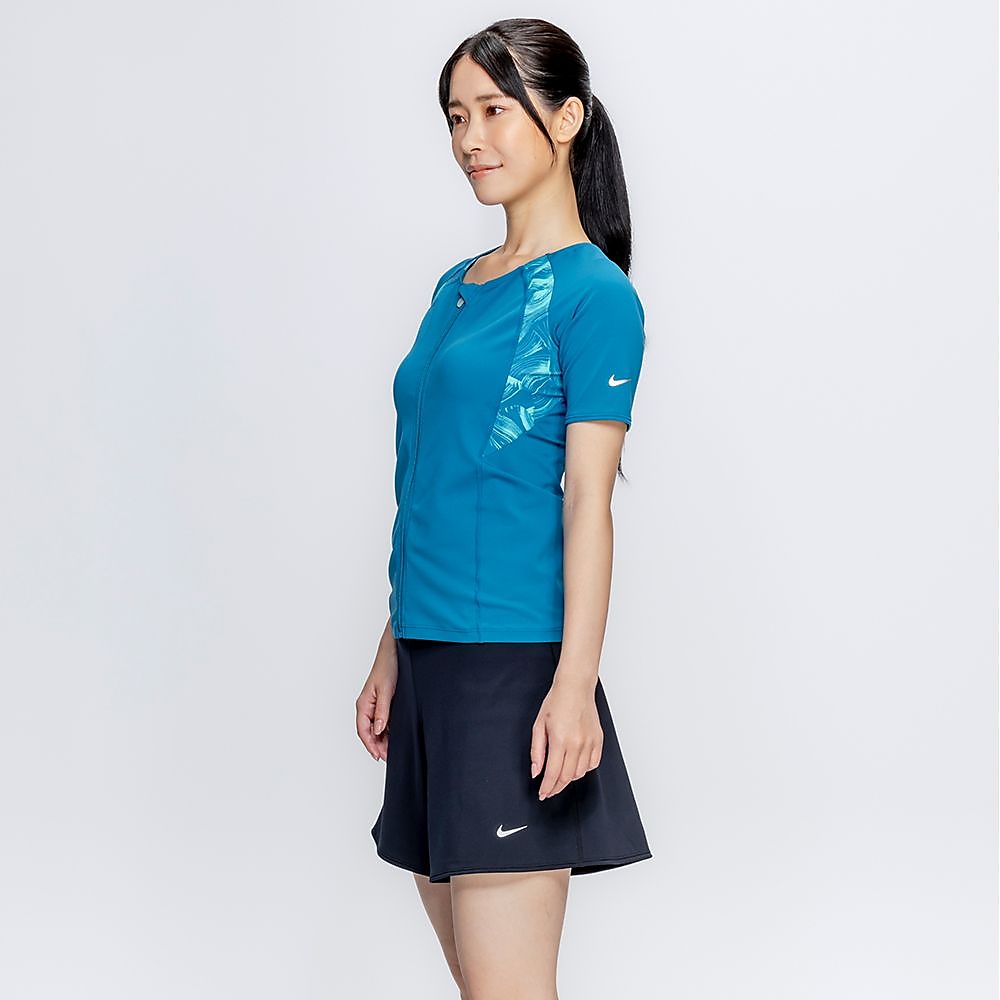 ナイキ SS26 【FLARE FIT SHORTS】半袖ジップ付きセパレーツ