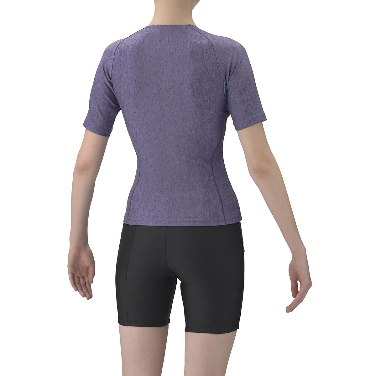 フィットネスセパレーツ(カバーバック・ミドルレッグ・差し込みパッド)