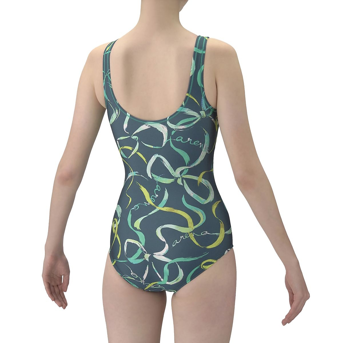 フィットネスワンピース(Uバック・差し込みパッド)