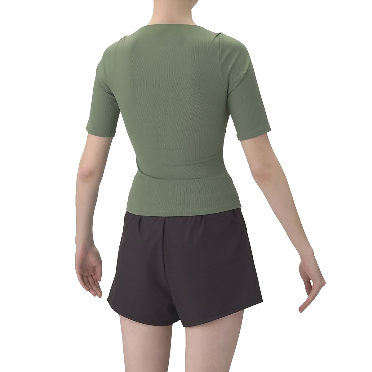 フィットネスセパレーツ(カバーバック・ミドルレッグ・差し込みパッド)