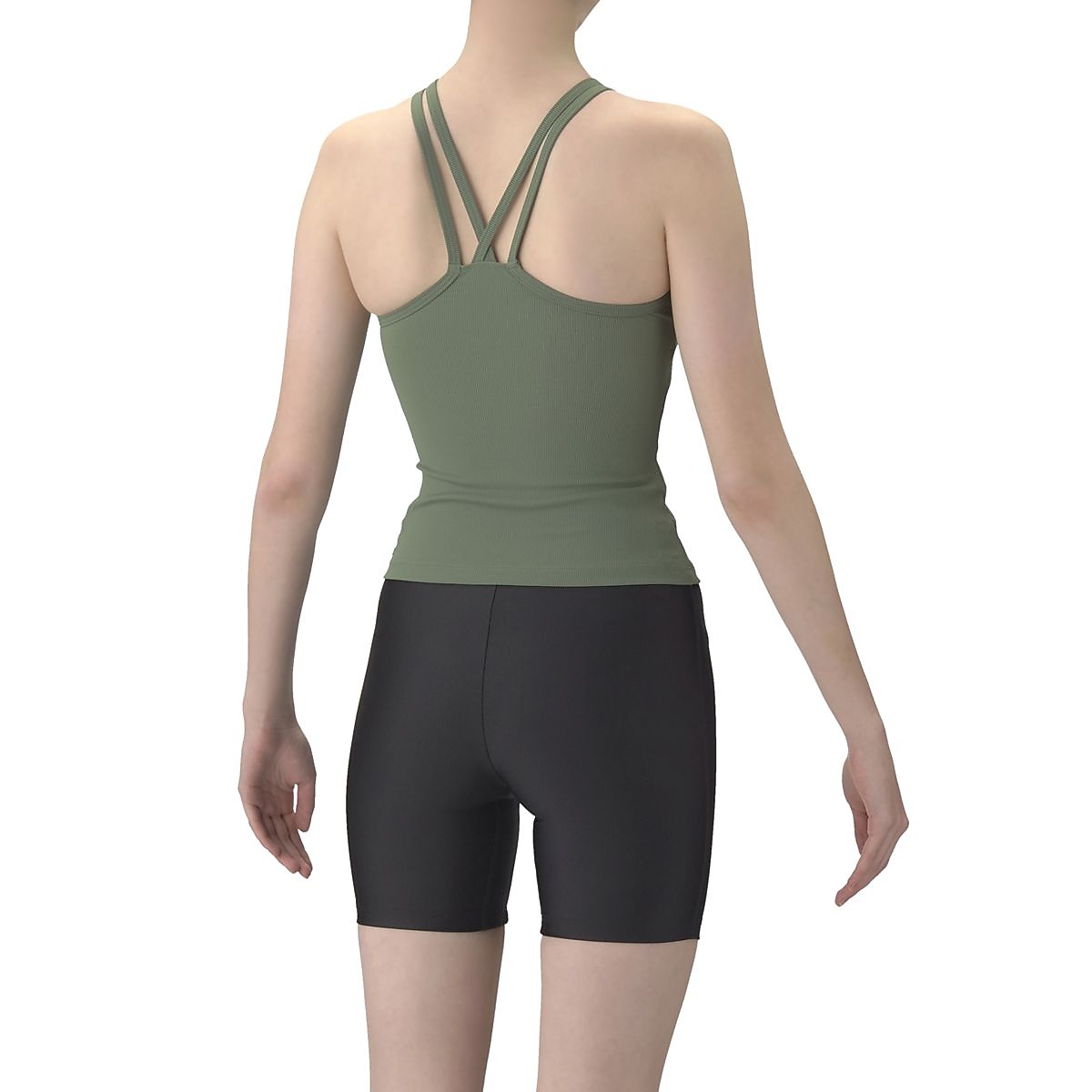 フィットネスセパレーツ(ミドルレッグ・差し込みパッド)