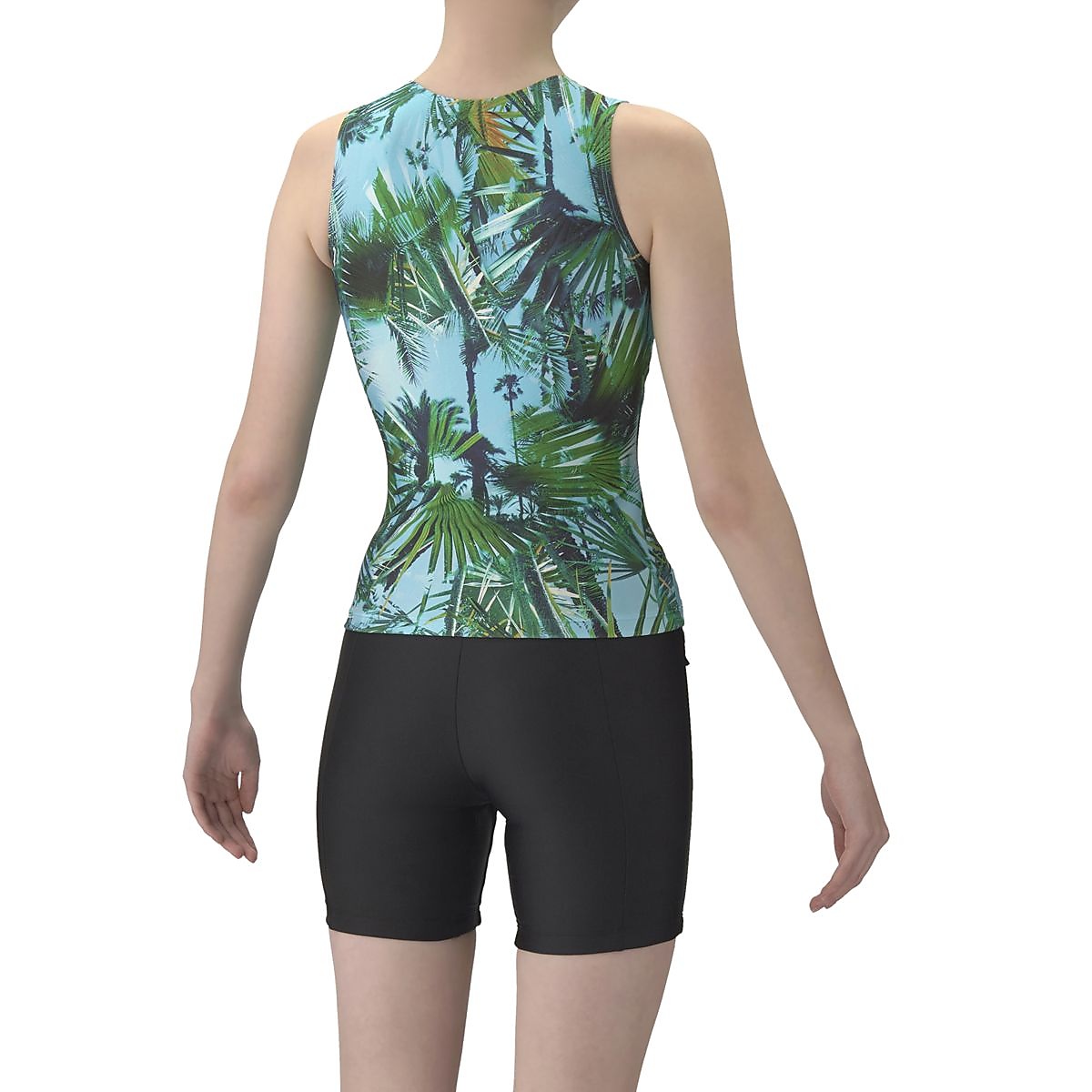 フィットネスセパレーツ(カバーバック・ミドルレッグ・差し込みパッド)