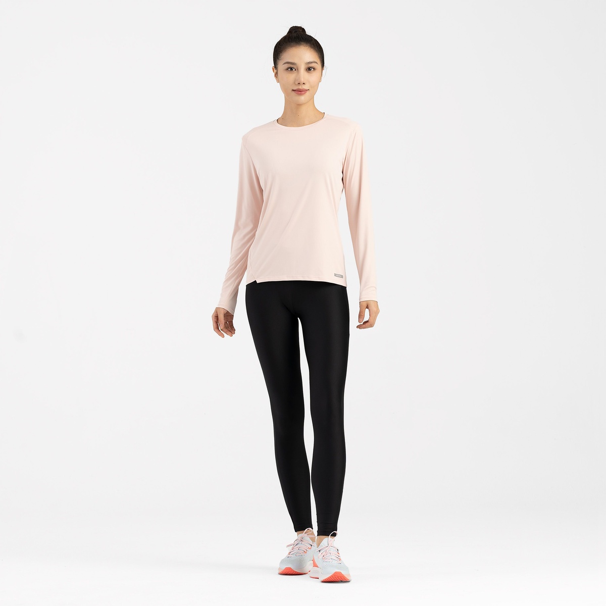 KIPRUNレディース長袖シャツUVPRO PNK