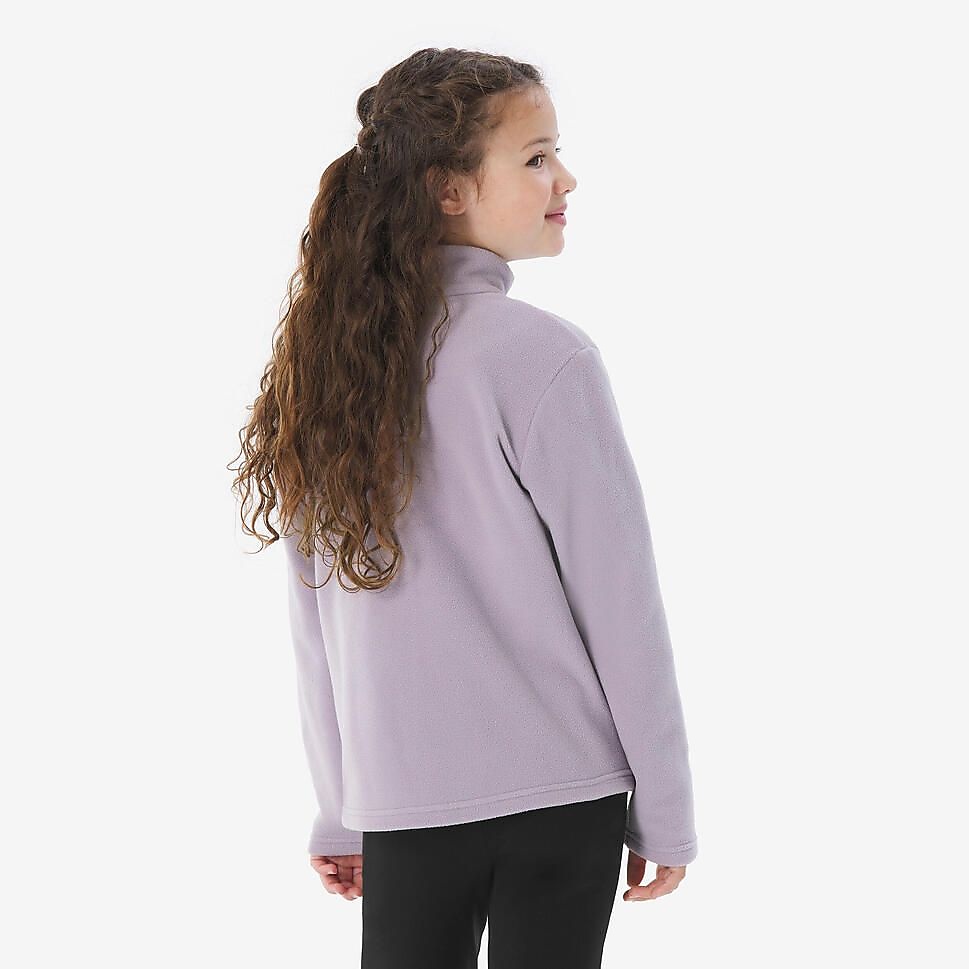 QUECHUAキッズフリースジャケットMH100 PPL