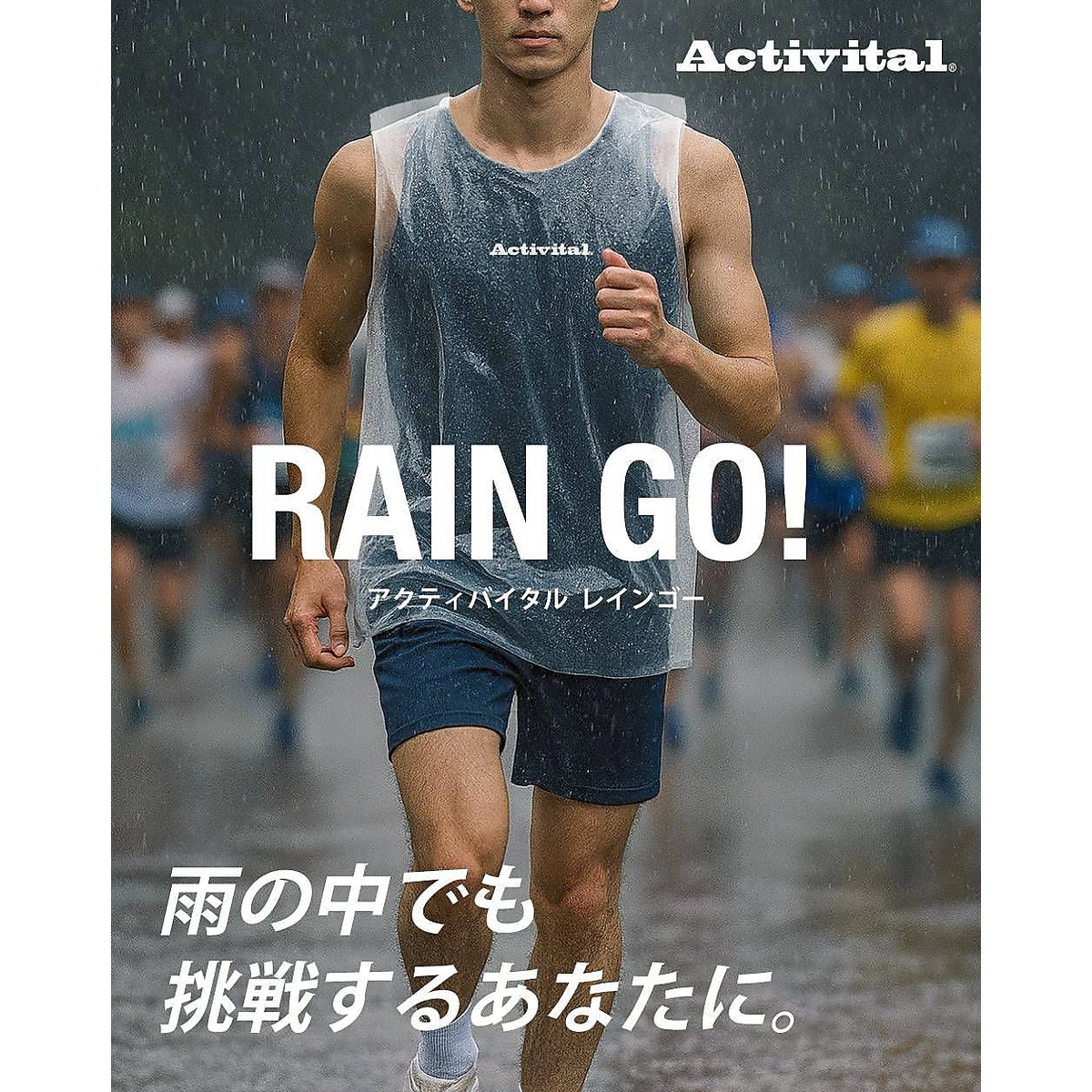 ACTIVITAL レインゴー ソデナシ