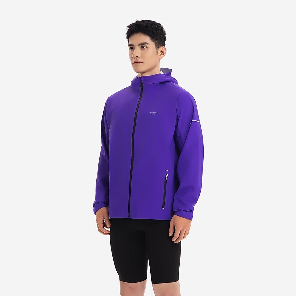KIPRUNメンズ透湿性防水ジャケットRUN900 PPL