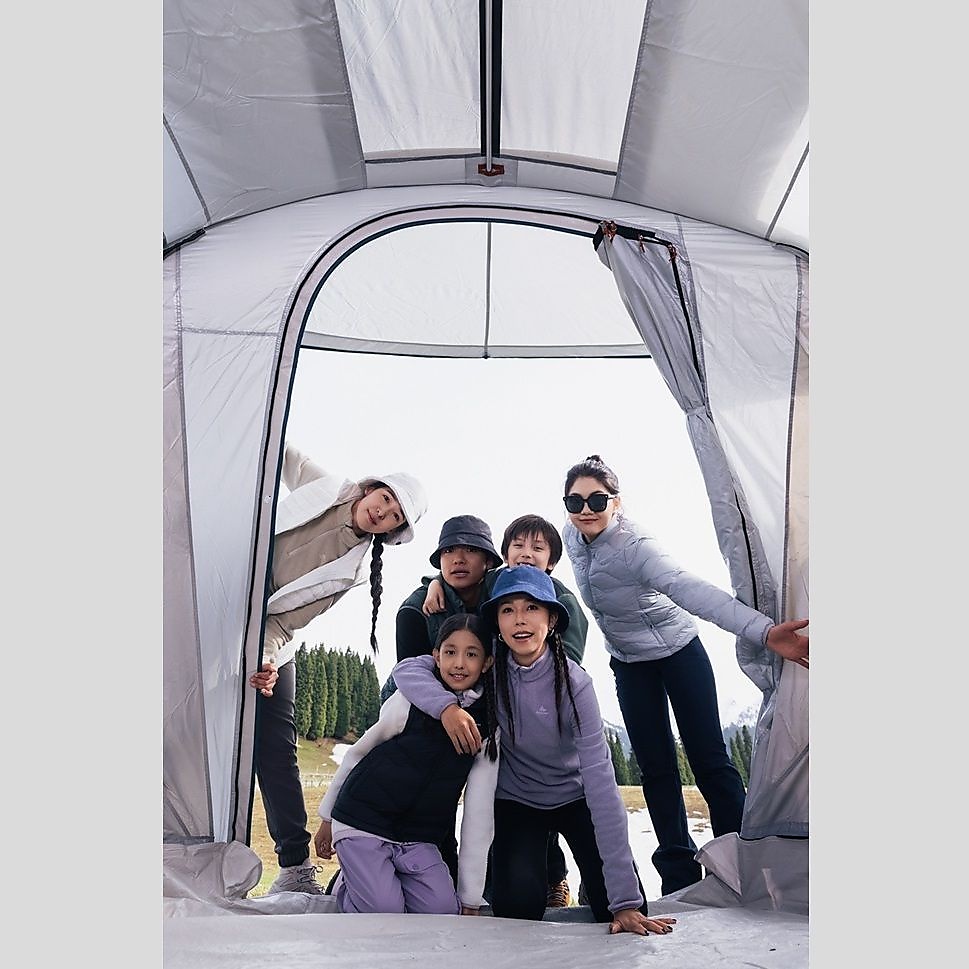 QUECHUA エアーテント F&B AIR SECONDS 4.1 4人用