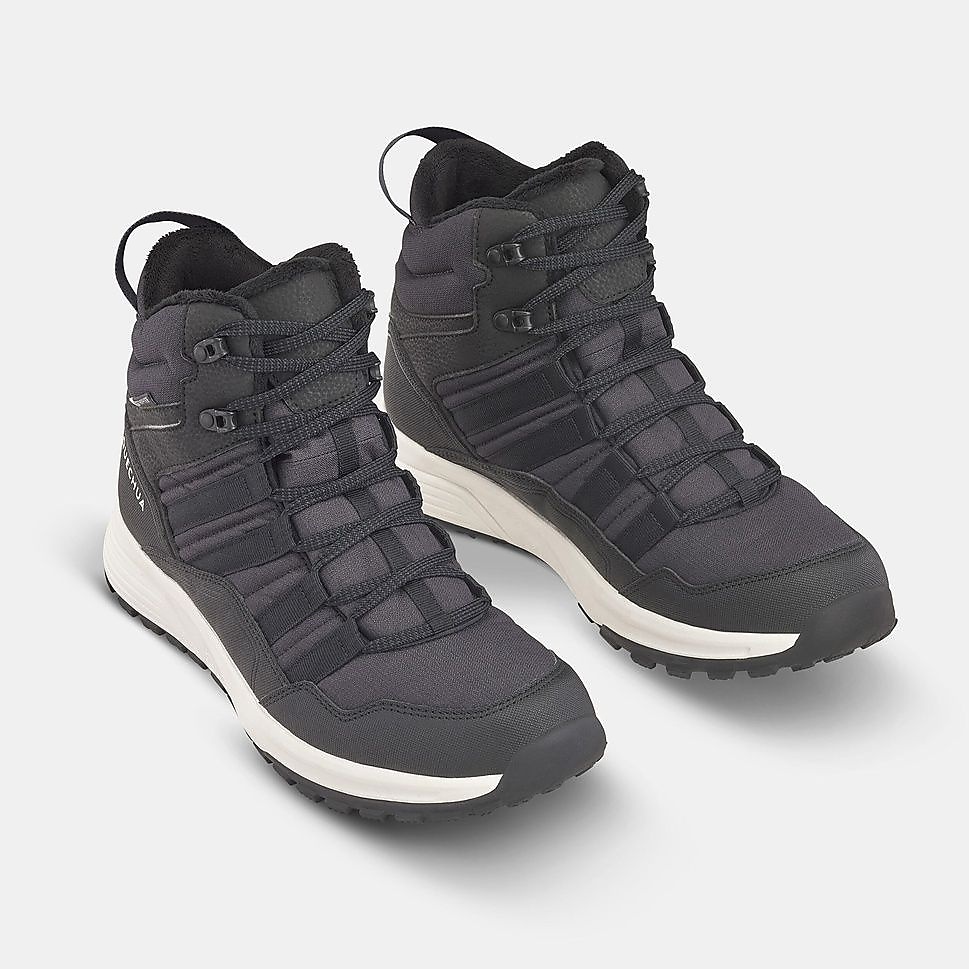 QUECHUAメンズシューズ ウォーム 防水NH500 BLK