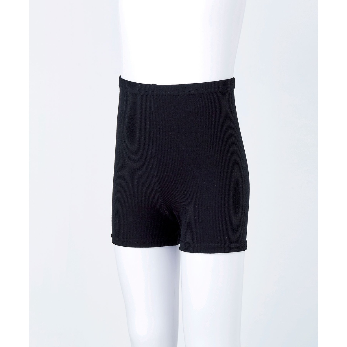 黒ぱん冷感のびショート吸水速乾抗菌防臭