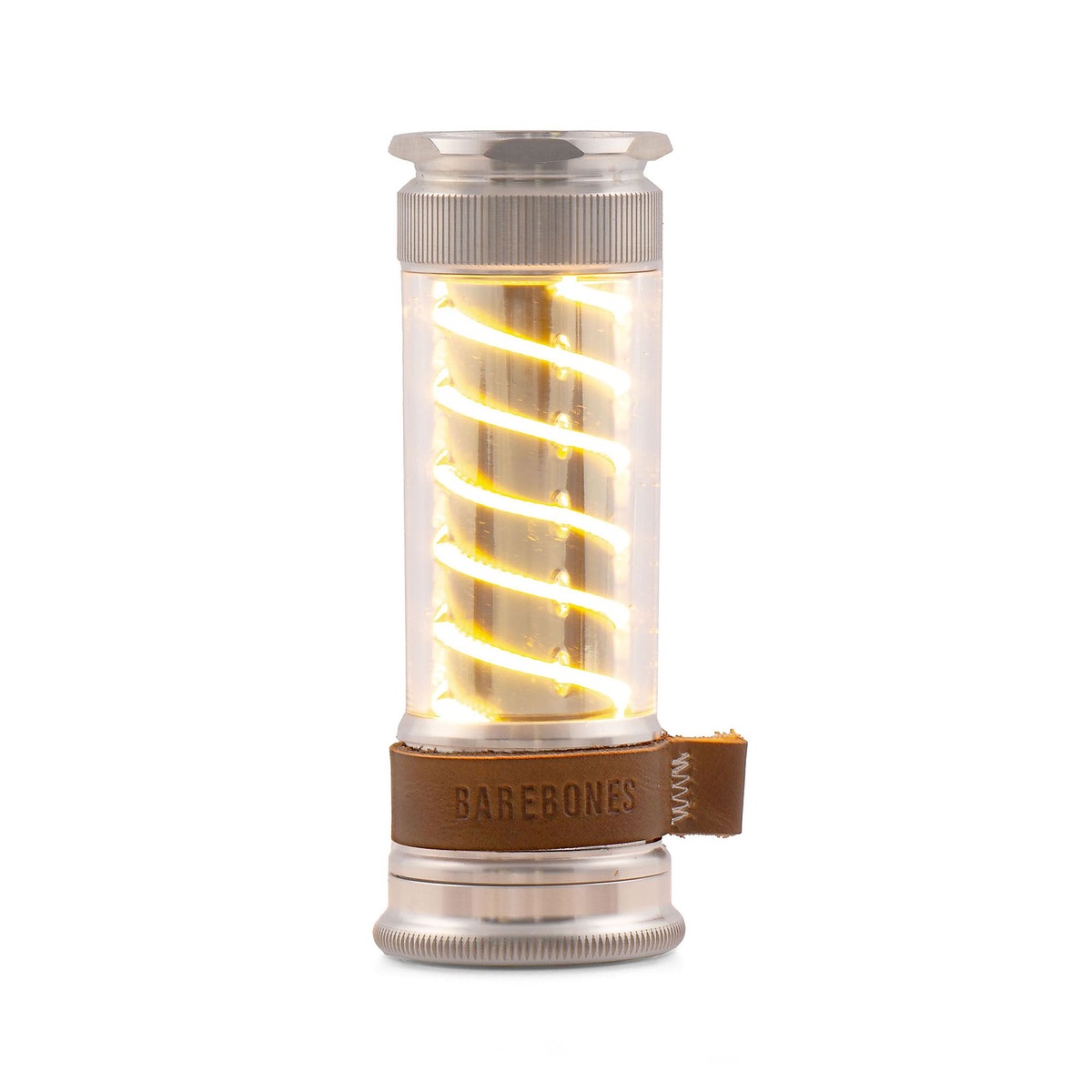 エジソンライトスティックLED　ナチュラルアルミニウム