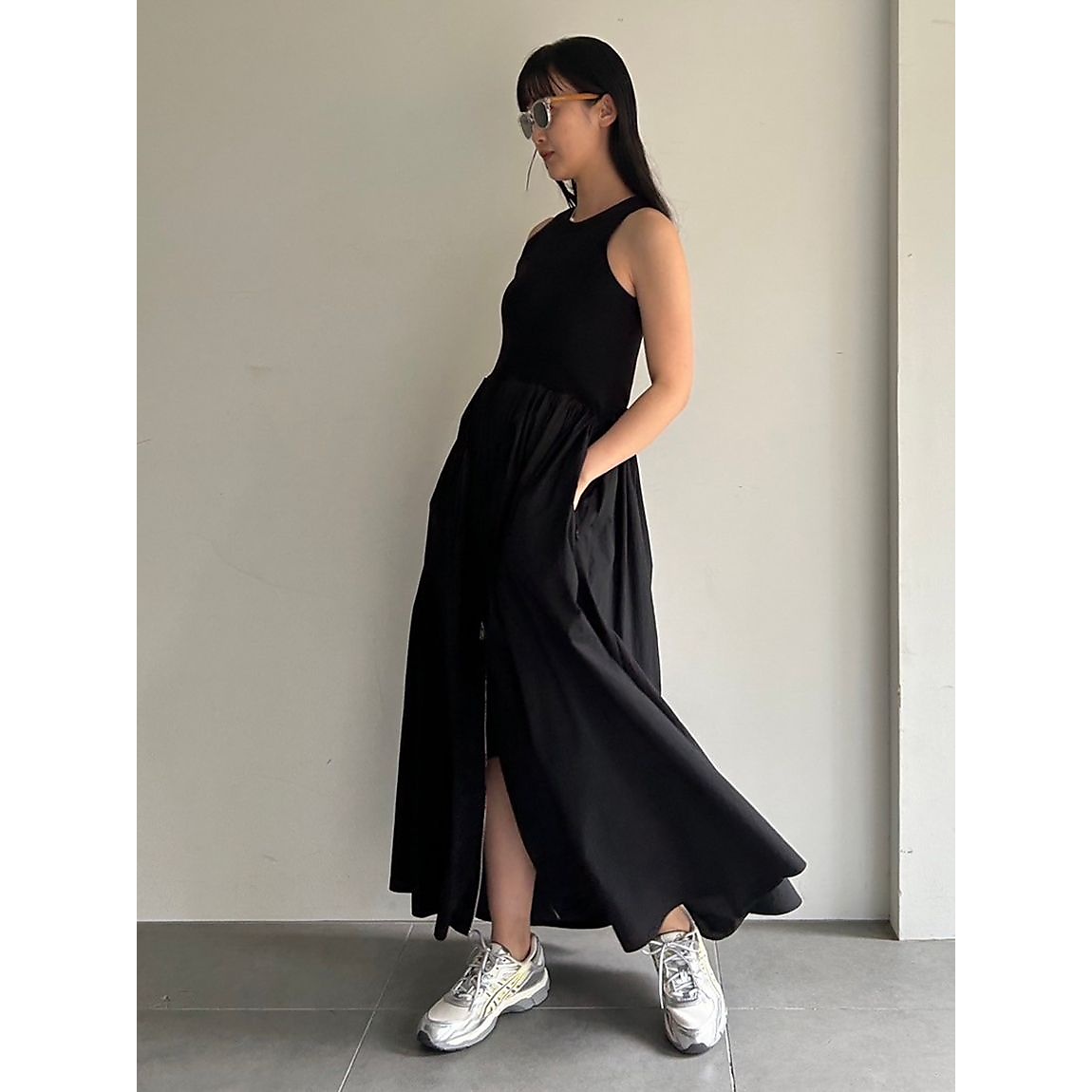 アメスリニットドッキングワンピース