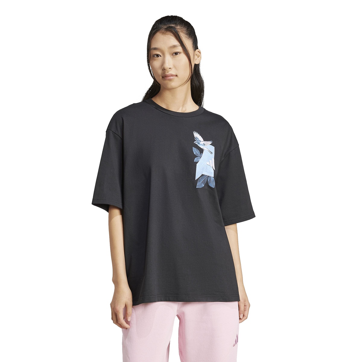 W LEAF グラフィック Tシャツ