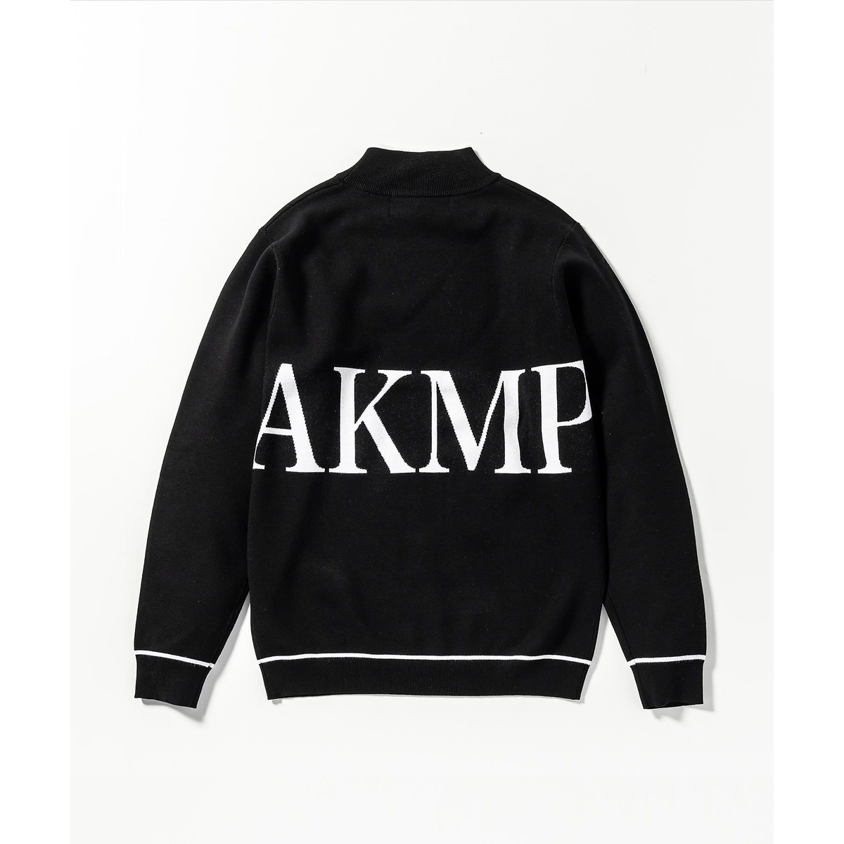 BIG LOGO MOCK NECK KNIT