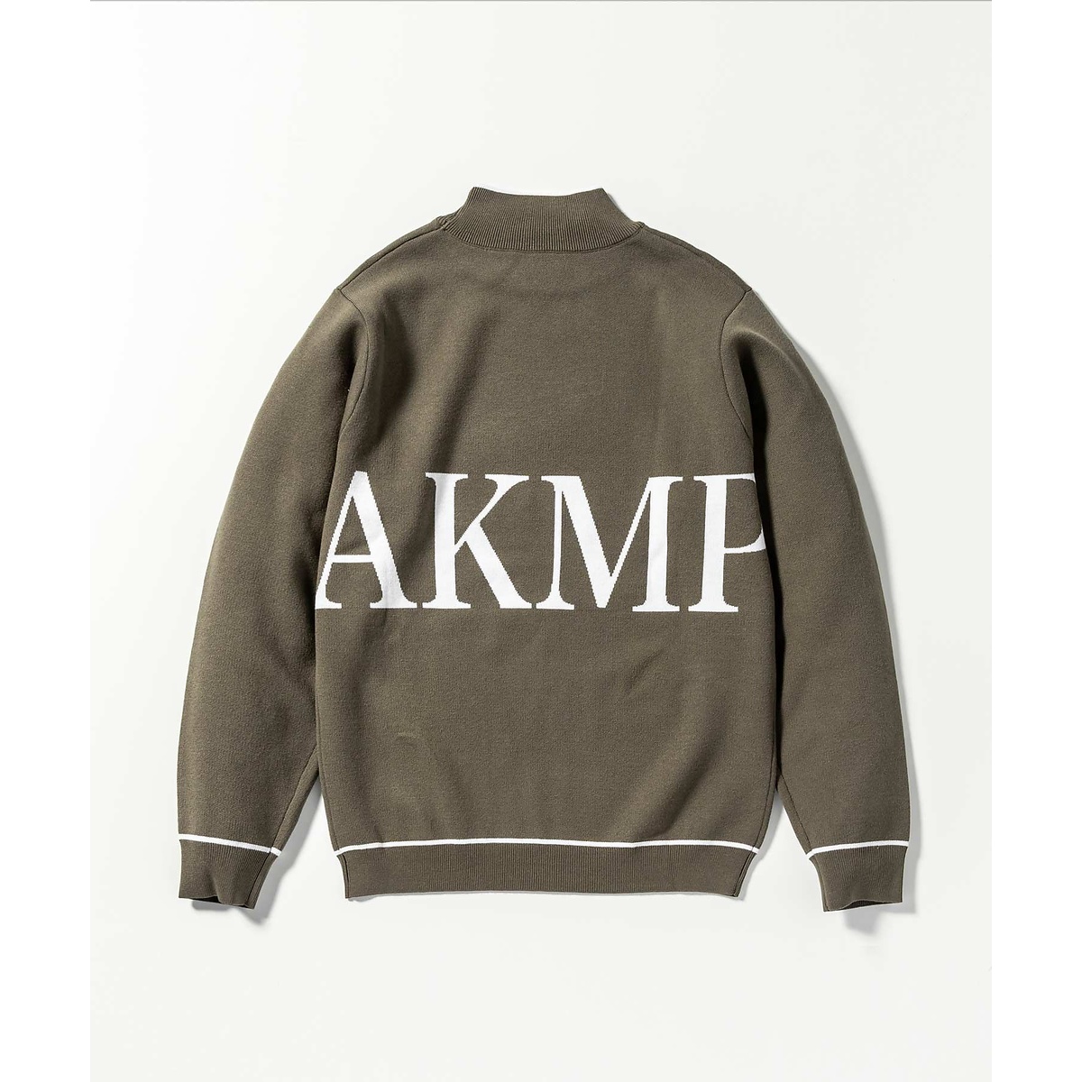 BIG LOGO MOCK NECK KNIT