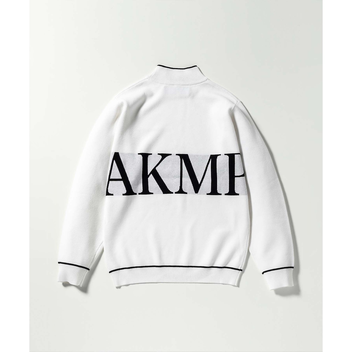 BIG LOGO MOCK NECK KNIT