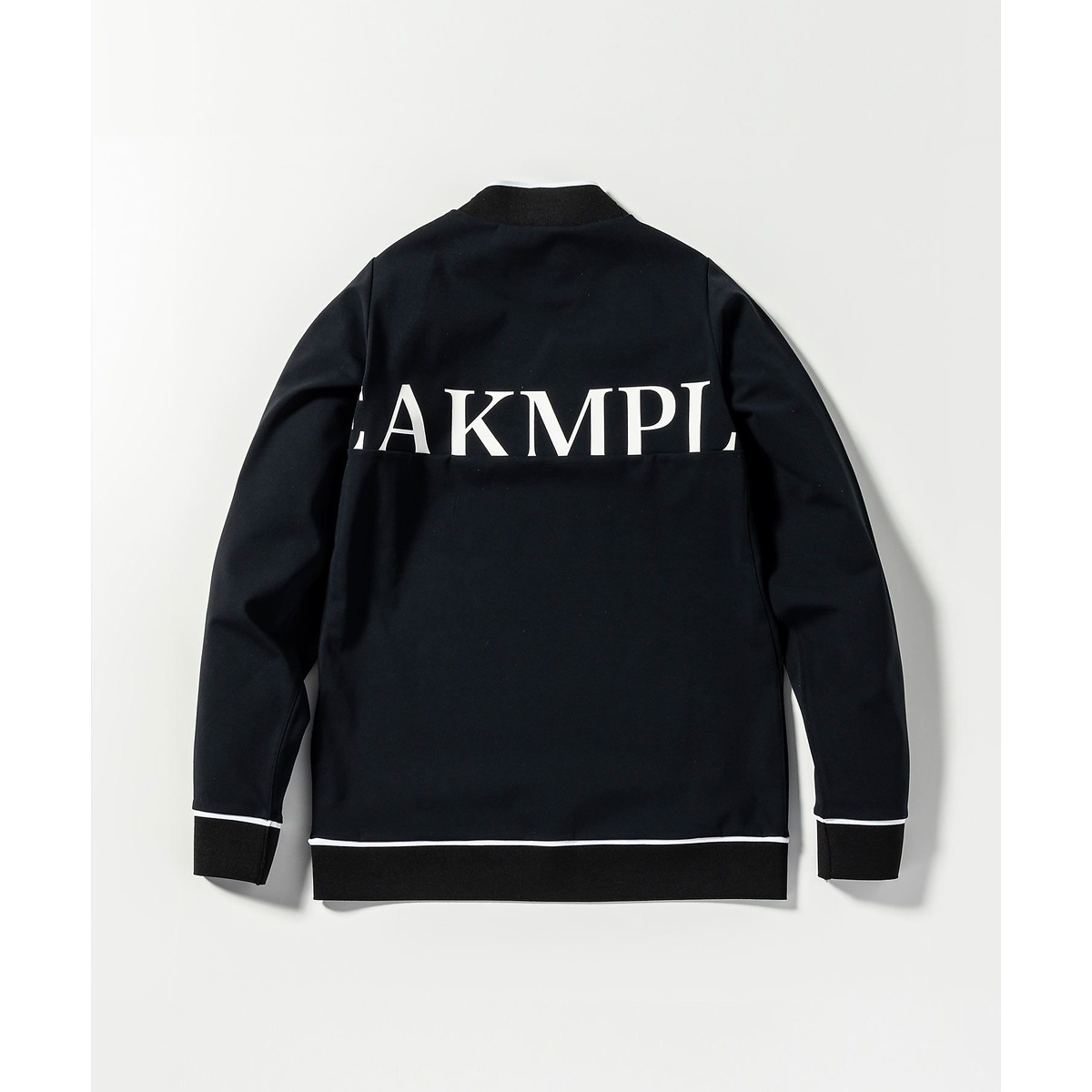 CHEST LOGO MOCK NECK LONG T-SHIRT