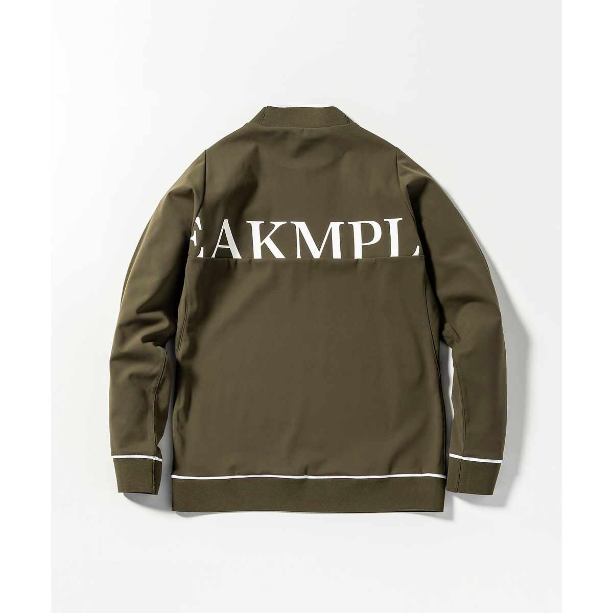 CHEST LOGO MOCK NECK LONG T-SHIRT