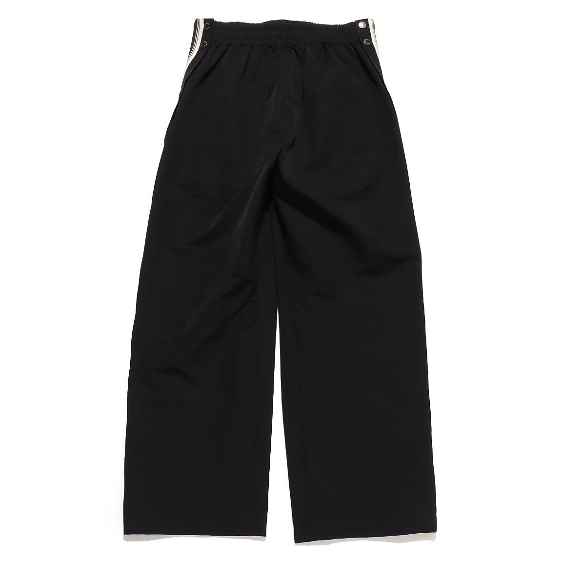 PAB STRETCH NYLON SIDE SNAP PT BLK