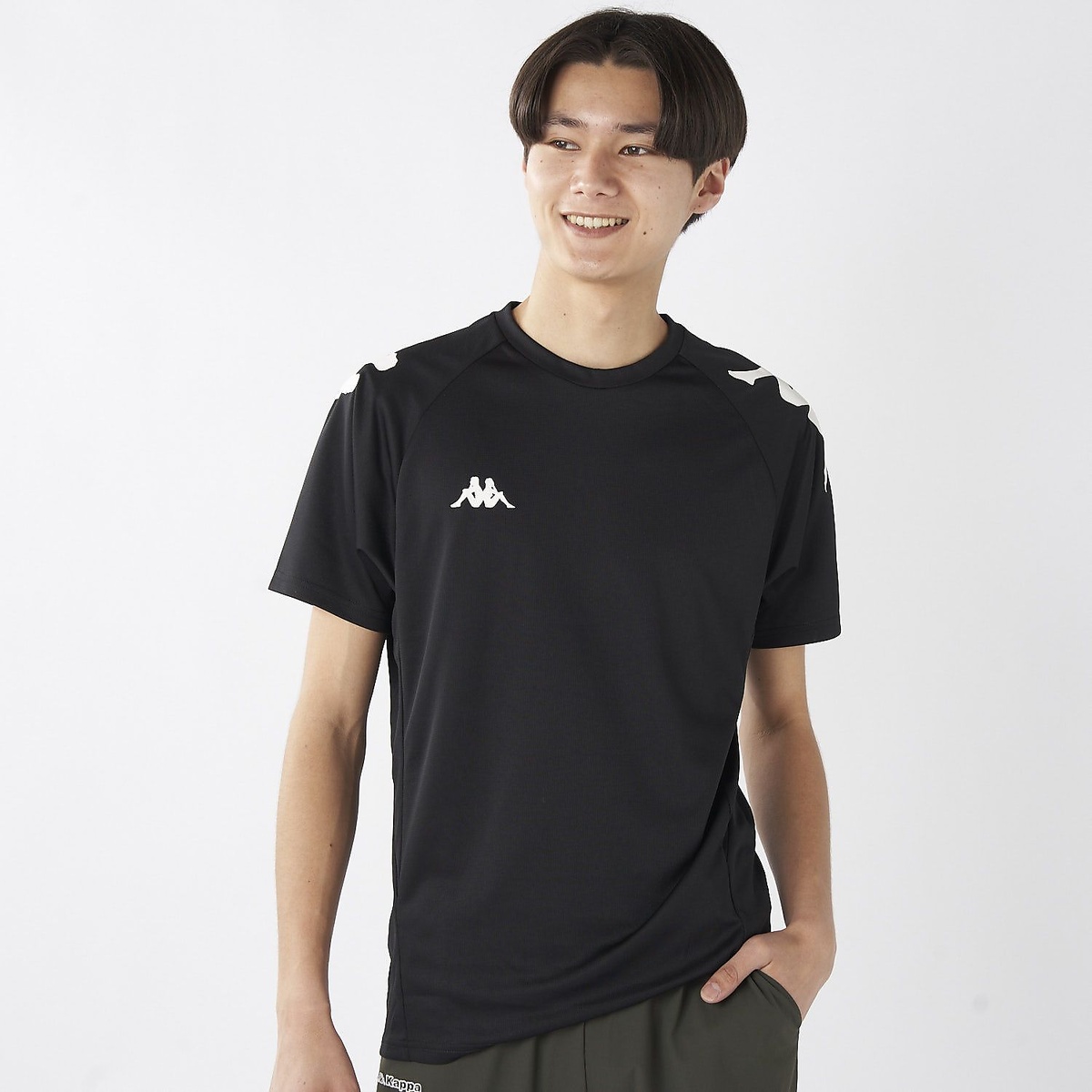 Kappa Jr 半袖オミニシャツ