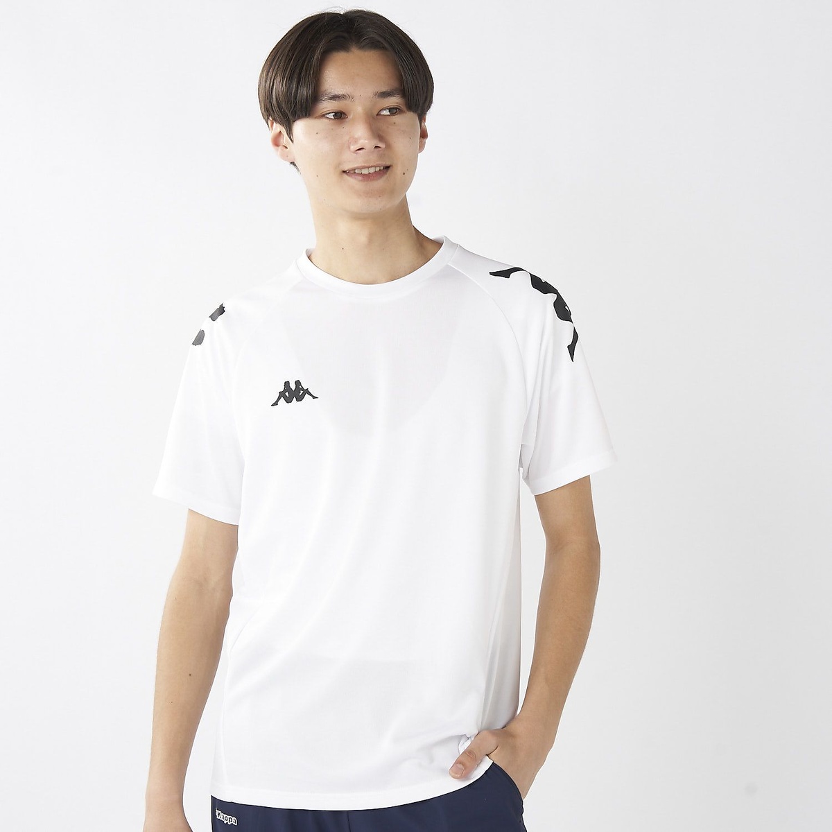 Kappa Jr 半袖オミニシャツ