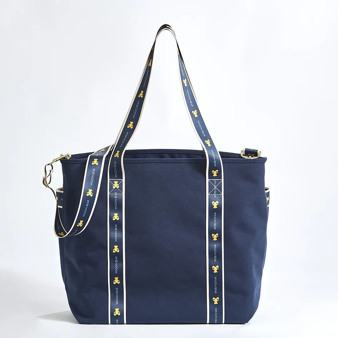 BEAR JPN COLLECTION TOTE Navy