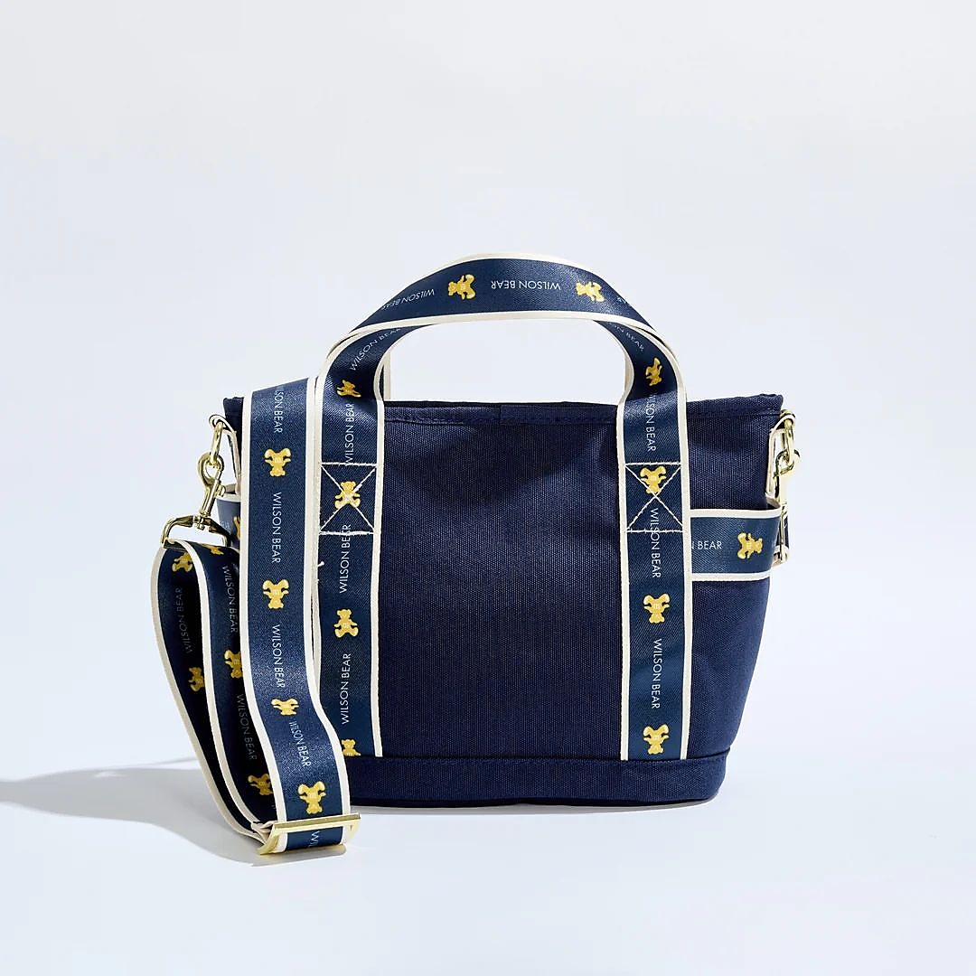 BEAR JPN COLLECTION MINI TOTE Navy