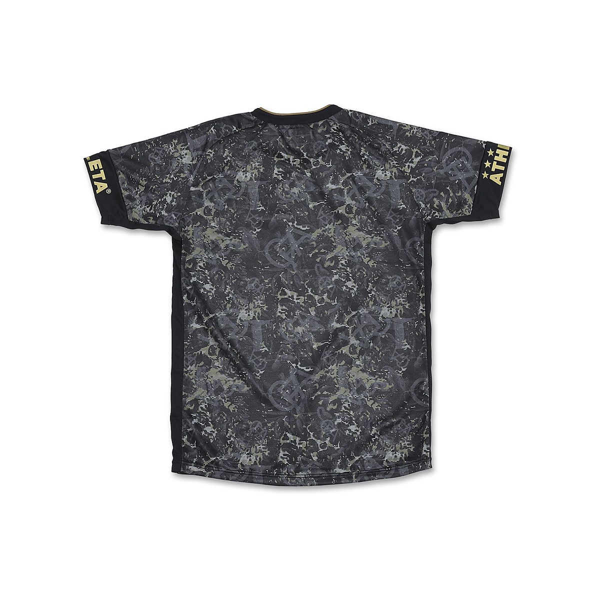 FCA グラフィックプラクティスシャツBLK　MIX