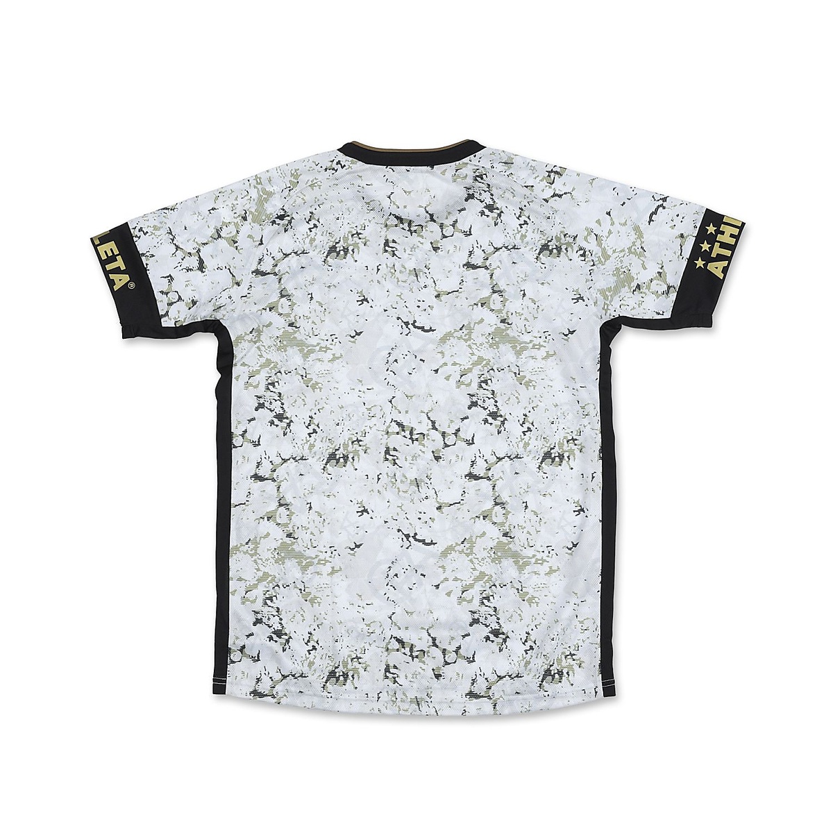 FCA グラフィックプラクティスシャツWHT MIX