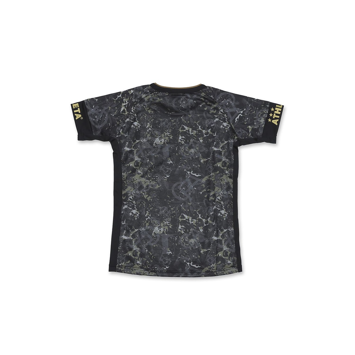 FCA グラフィックプラクティスシャツ　JrBLK　MIX