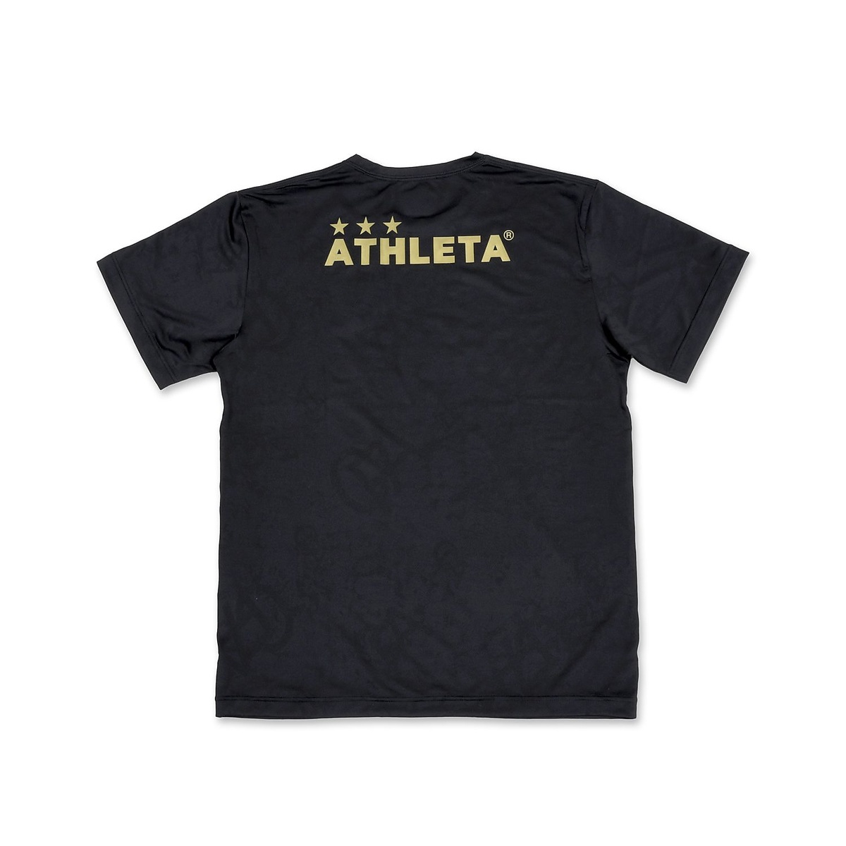 FCA ジャガードプラTシャツBLK