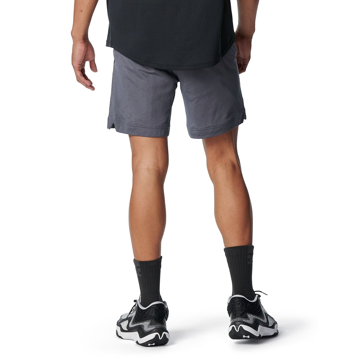 UA DREAMERS JACQUARD MESH SHORTS