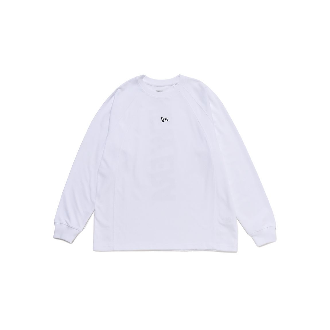PA LS OS PF TEE VERTICAL LOGO WHI