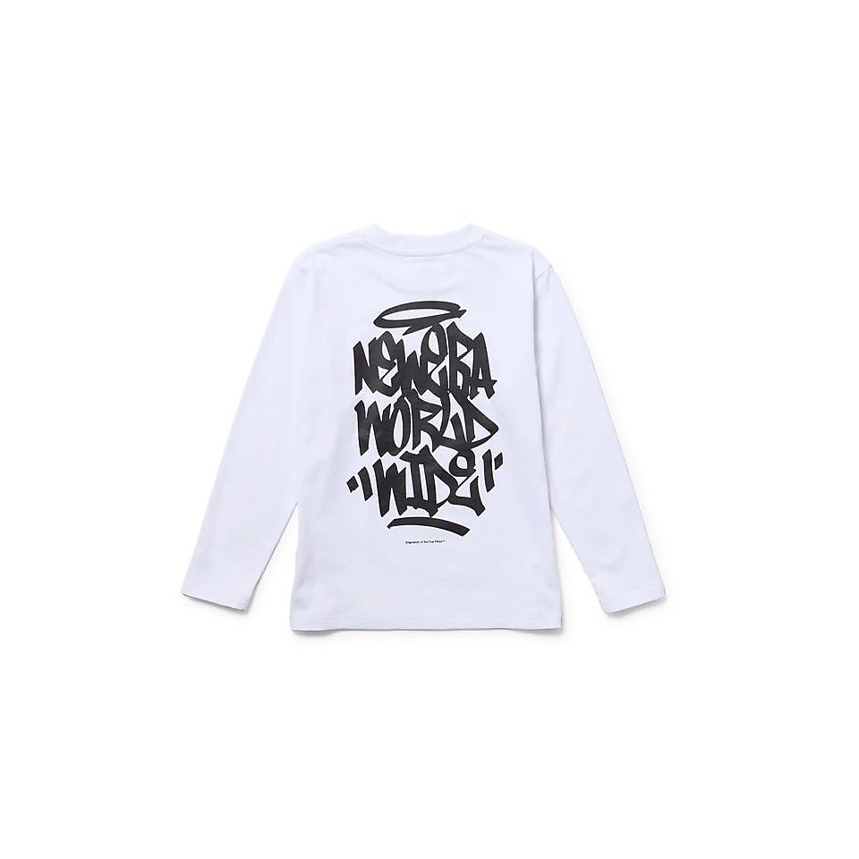 YTH LS CT TEE TAGGING WHI