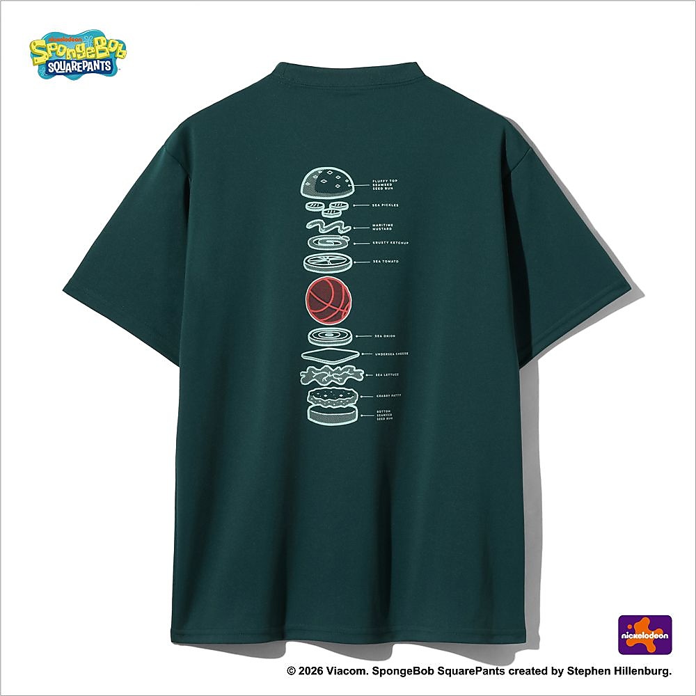 ジュニア Tシャツ スポンジ・ボブ クラビーパティ DNA