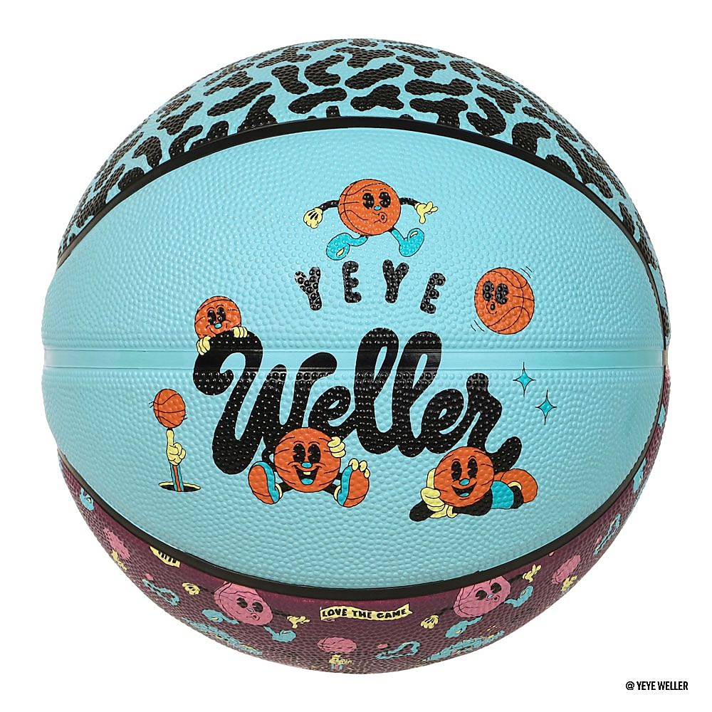 イェイェ・ウェラー ストリート スウィッシュ ターコイズ×マルーン