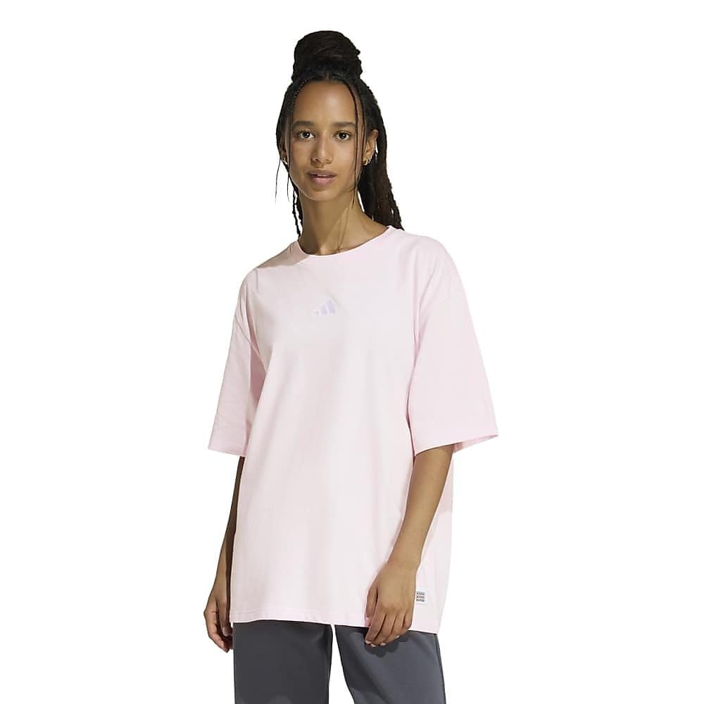 W オーバーサイズ バックグラフィック Tシャツ