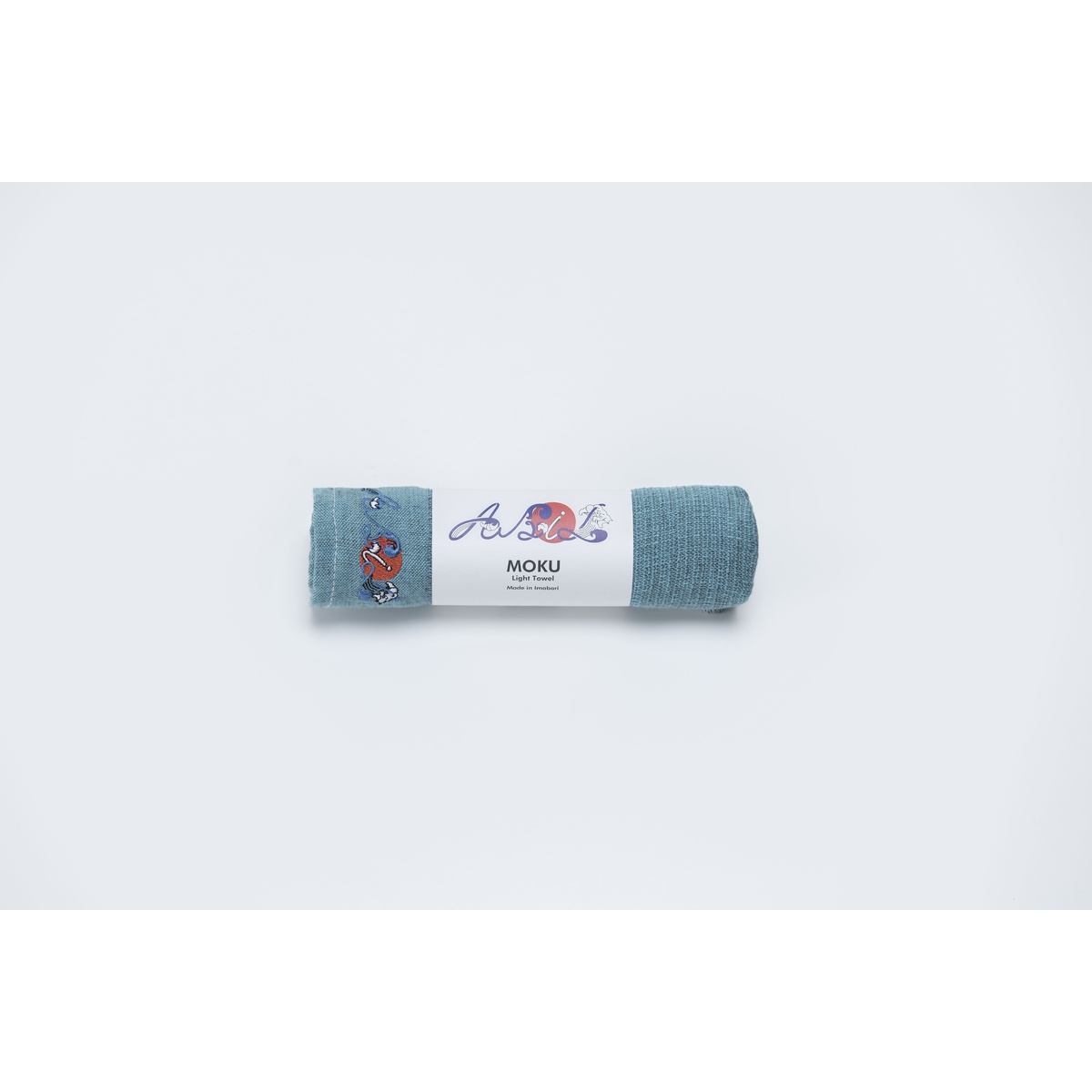 ABiL MOKU Light Towel - アビル モク ライトタオル - ブルーグリーン