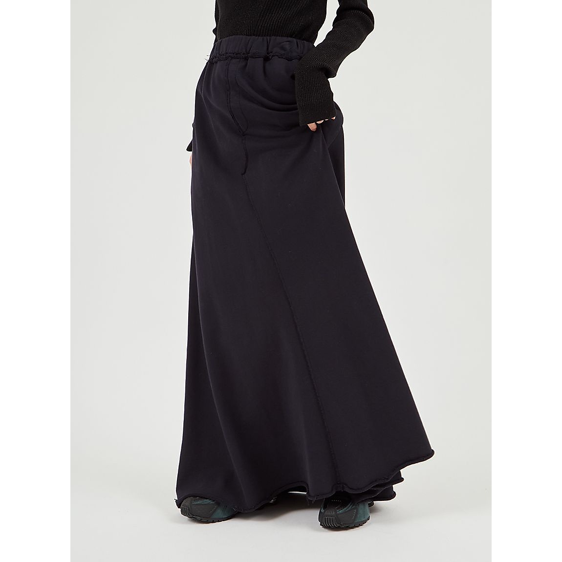 スウェットマキシスカート