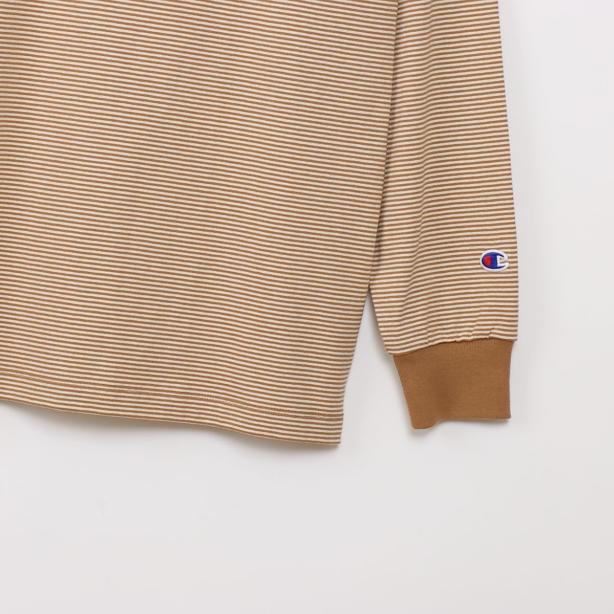 L/S BORDER POLO SHIRT