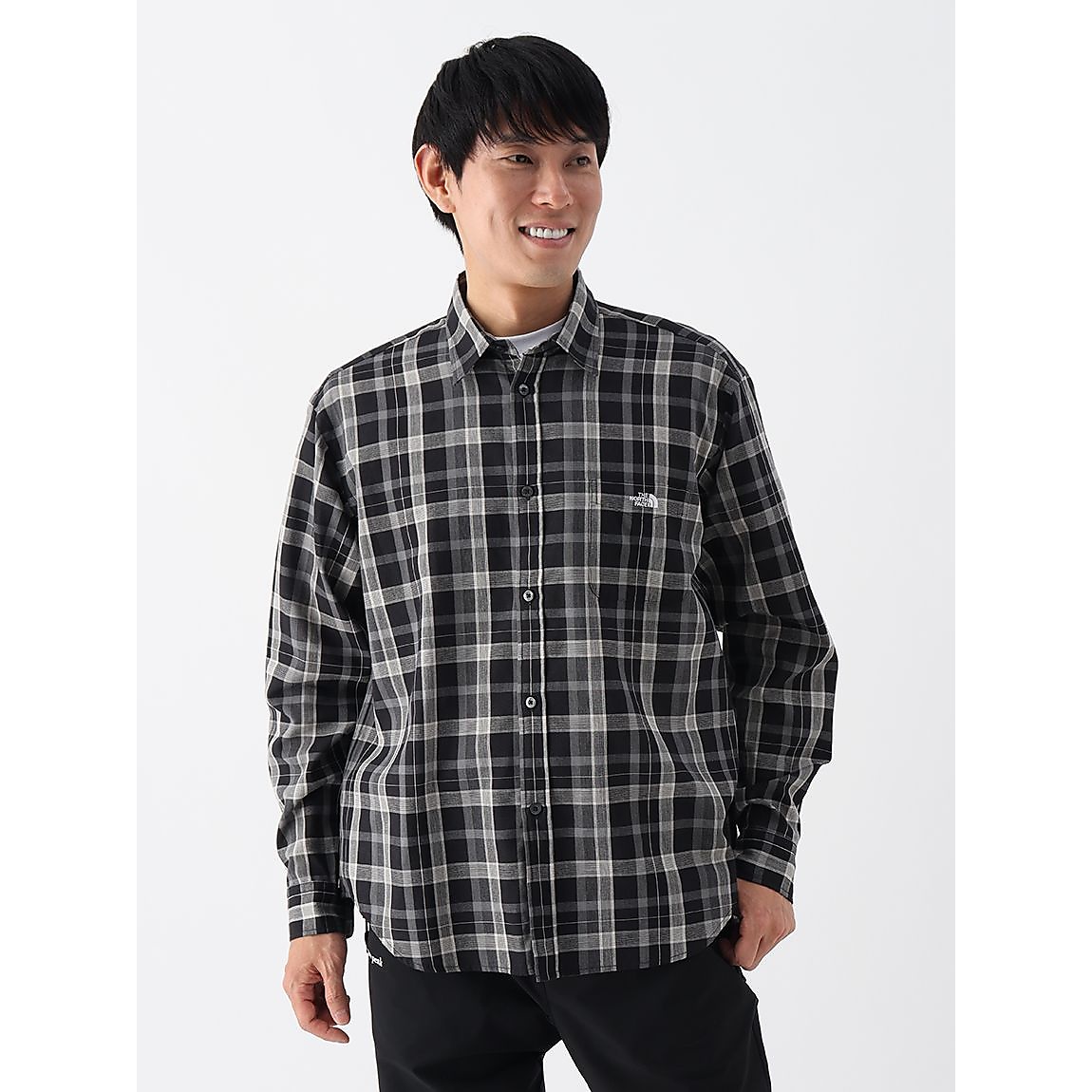 L/S FD CHECK SHIRT (ロングスリーブフラッシュドライチェックシャツ)