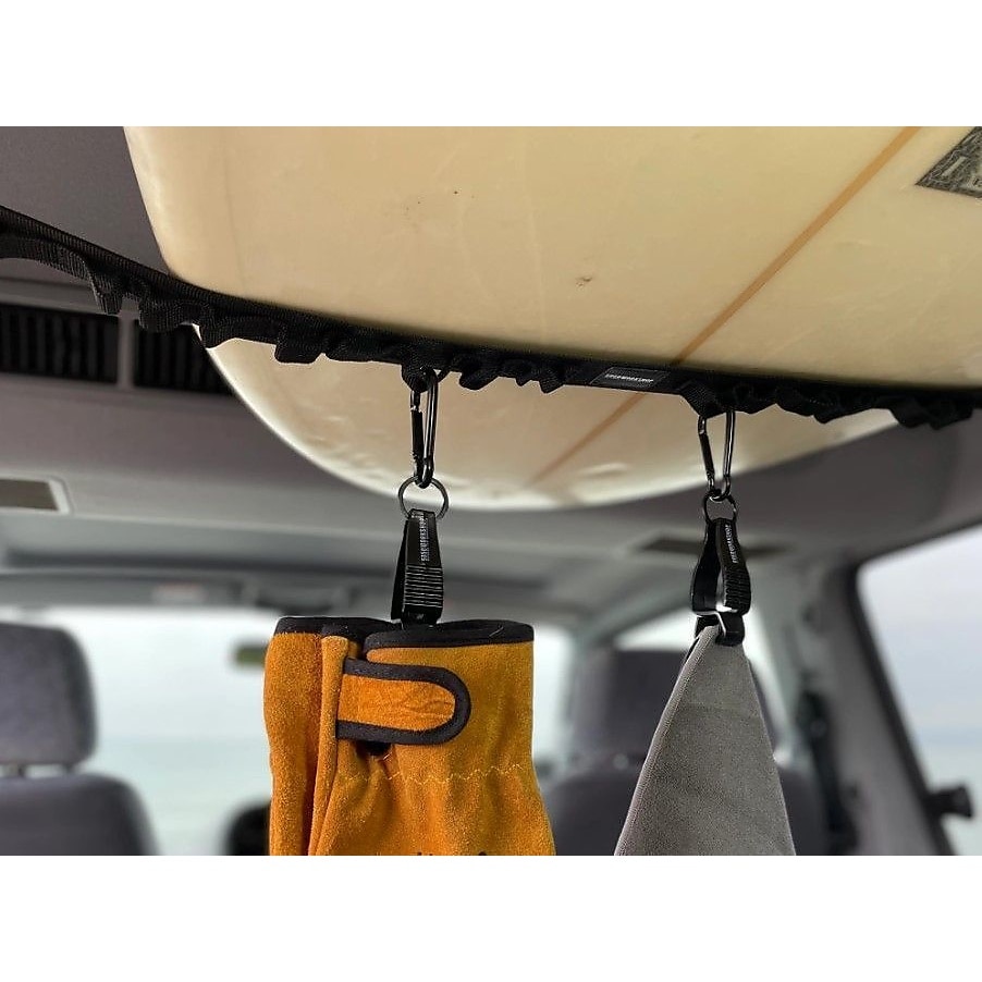 CARABINER CLIP BLACK