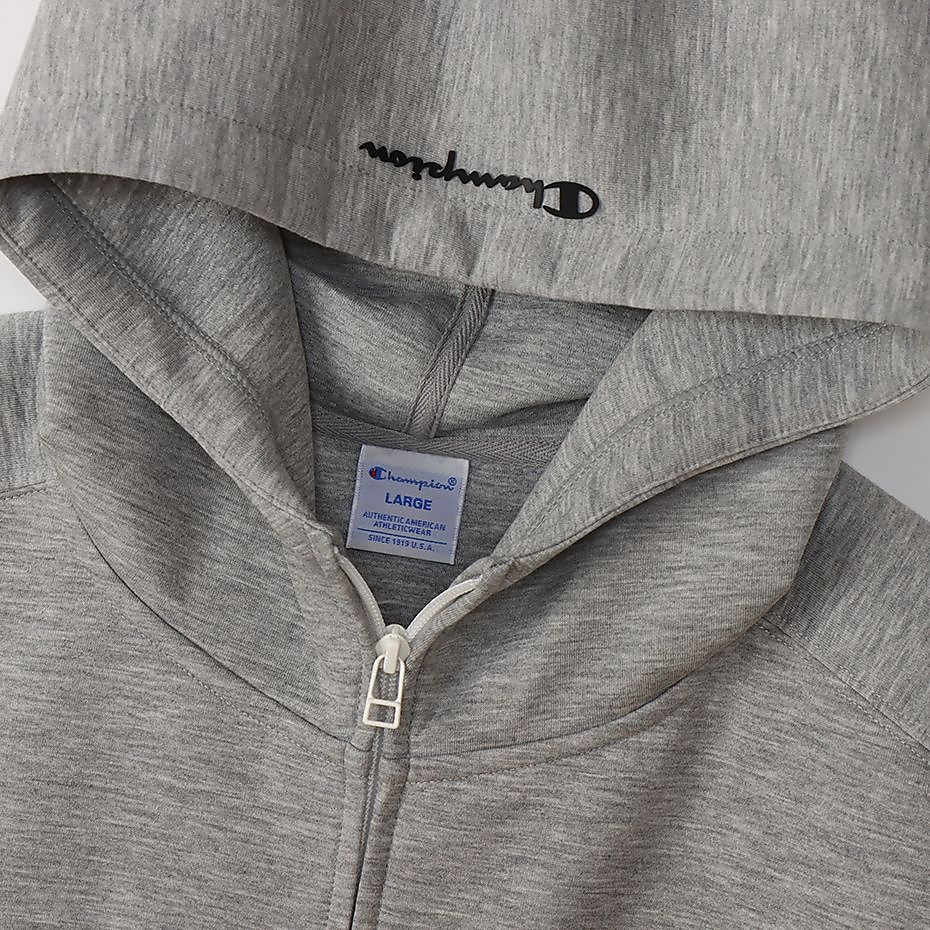 ZIP HOODED SWEATSHIRT
