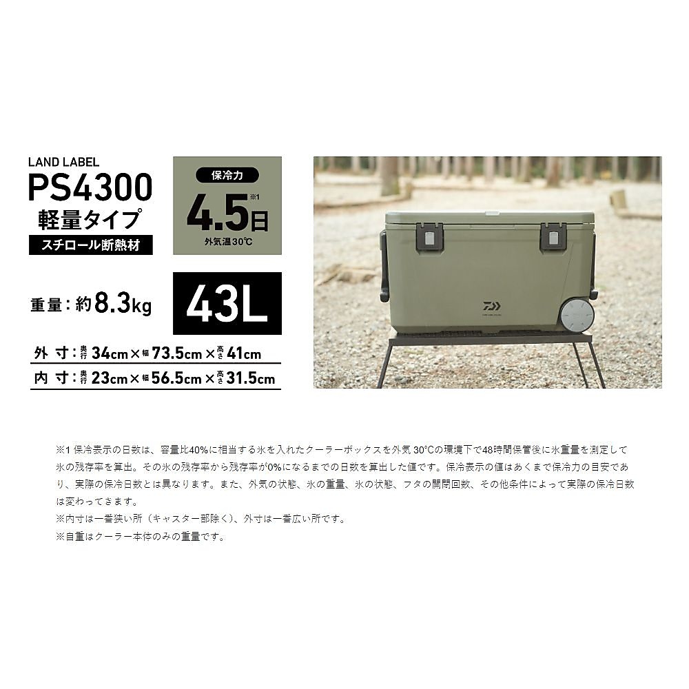 ランドレーベル PS4300 カーキ