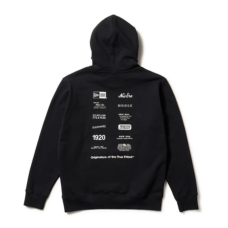 SW PO HOODIE ARCHIVE BLK 252