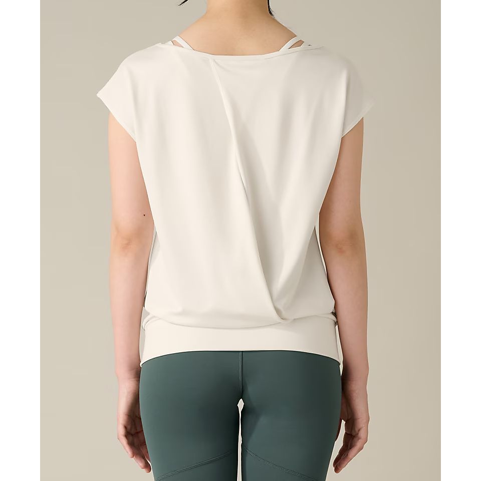 Real Stone フレンチスリーブトップ OW