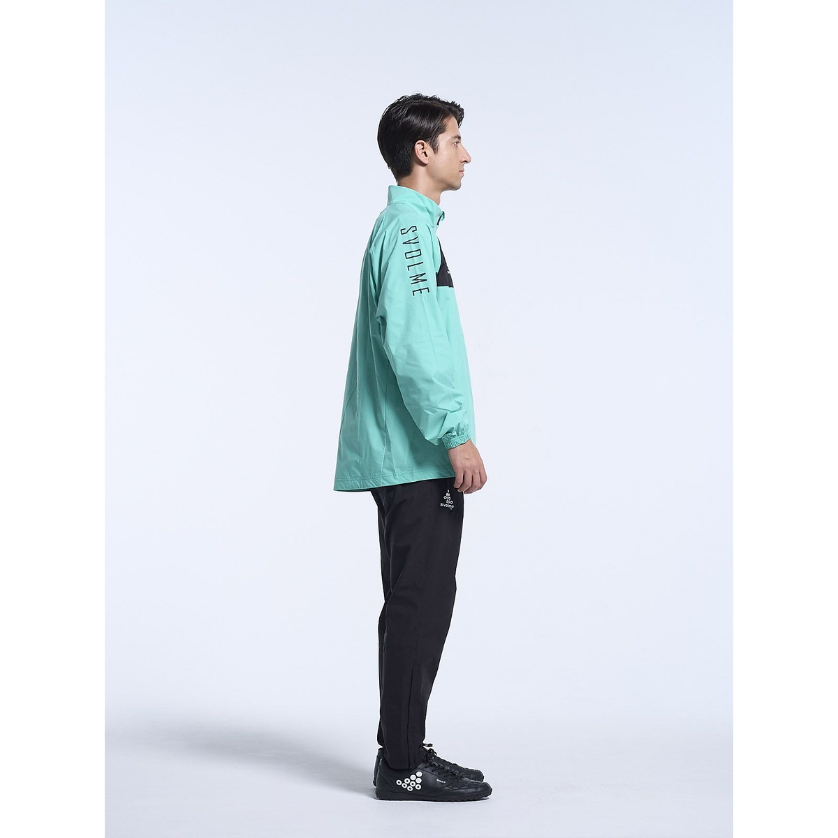 ハーフジップピステトップ